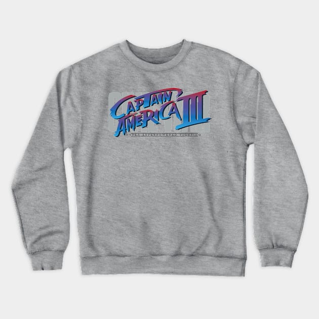 Civil War Turbo Edition 90's Crewneck Sweatshirt by bccoartxdesign